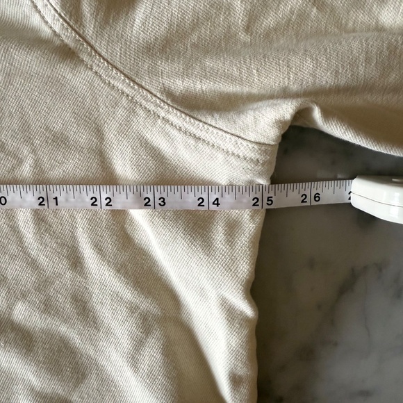 NWT LL Bean Stretch Barn Jacket Women’s XL Sailcloth Cream Chore Coat Chic Fall - Picture 9 of 10